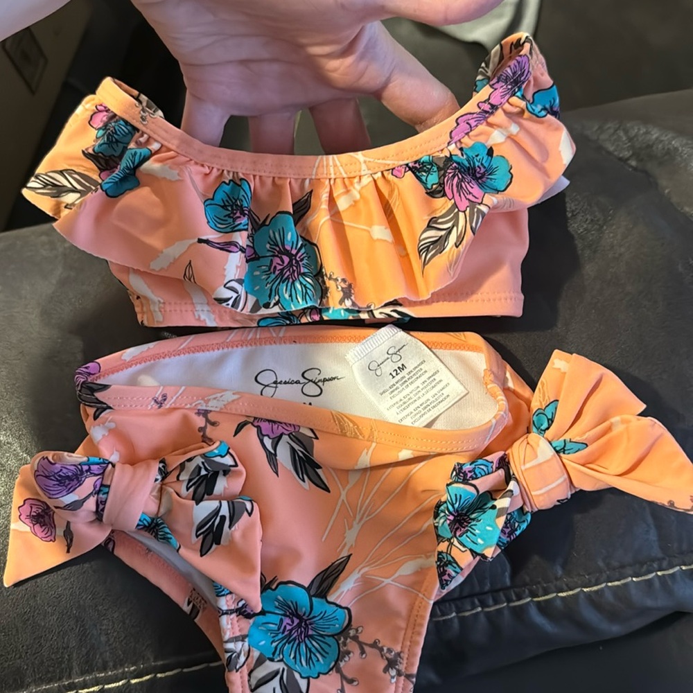 12m baby girl swim suit